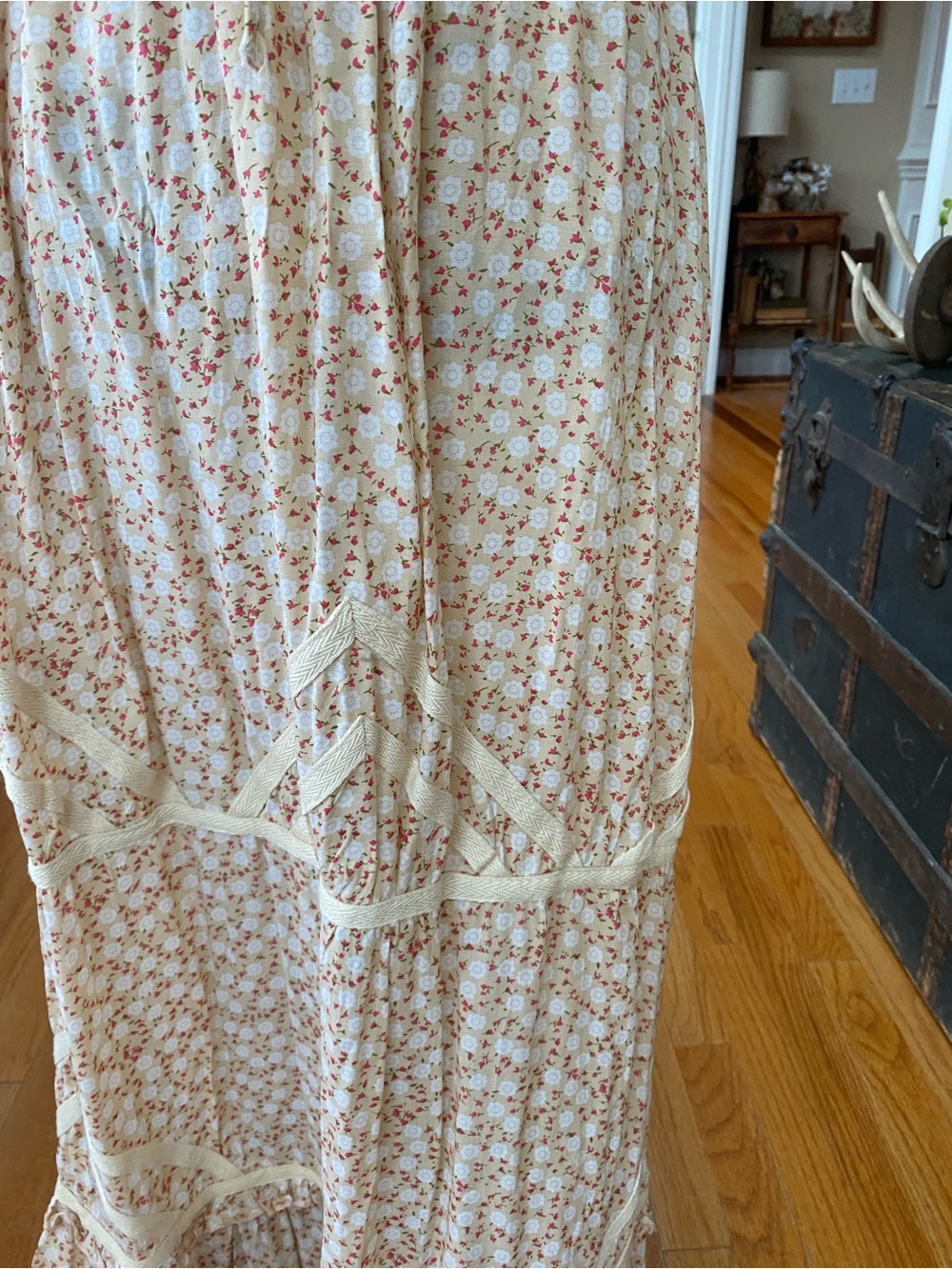 Luca Couture Strapless Maxi Dress - Picture 4 of 8